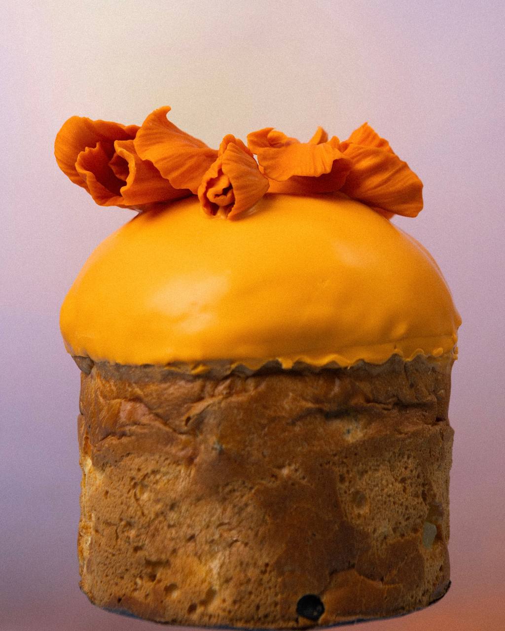 Паска-квітка з манговою начинкою, манговим мармеладом та молочним шоколадом - Зображення 3