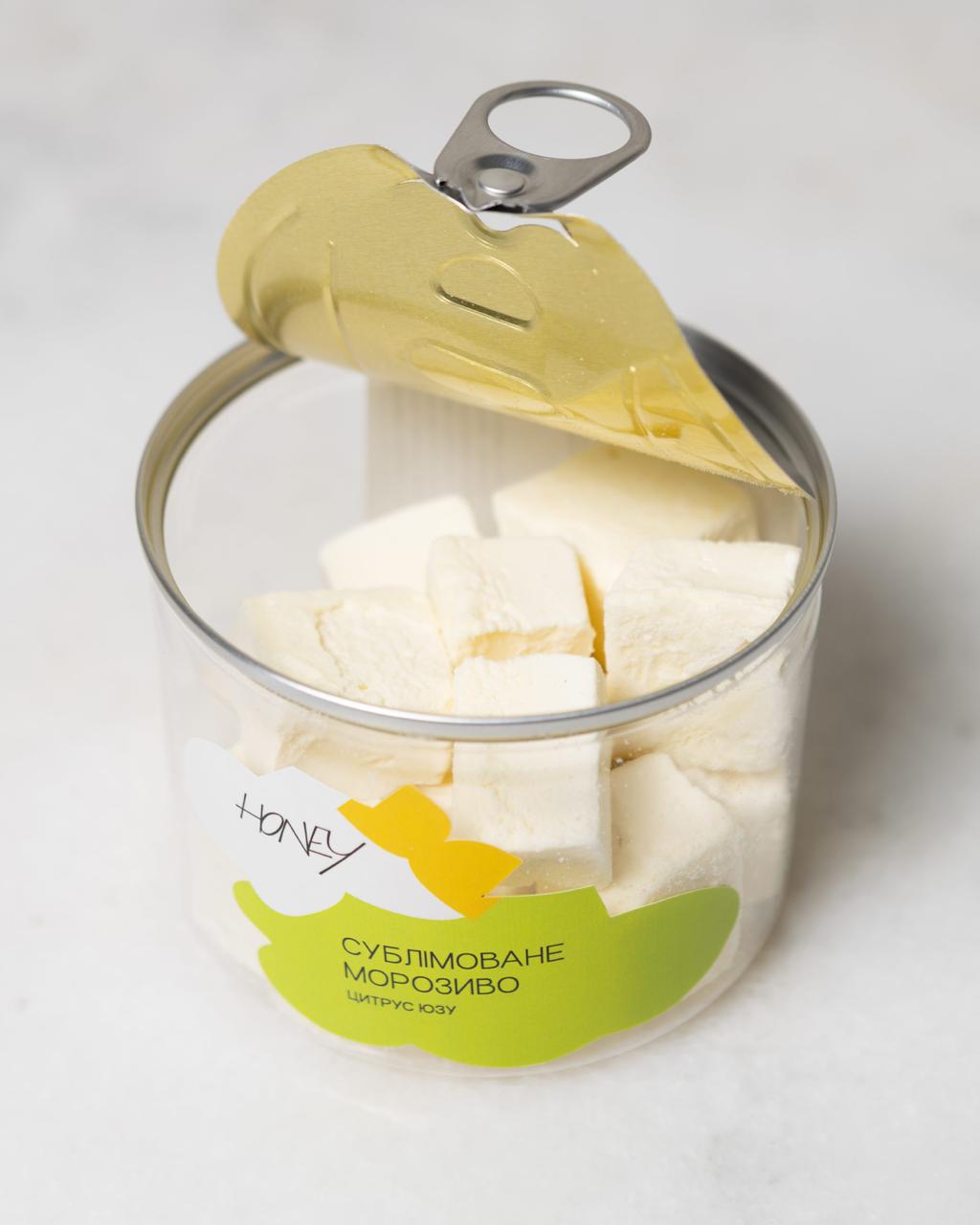 Сублімоване морозиво Сметана-юзу - Зображення 2