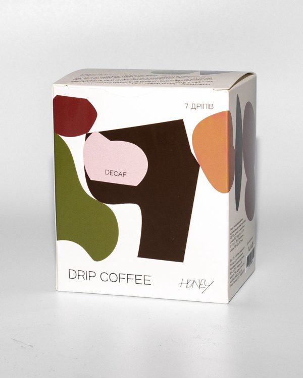 Decaf Coffee 1/7 шт - HONEY | БЕЗУПИННЕ ЗДИВУВАННЯ
