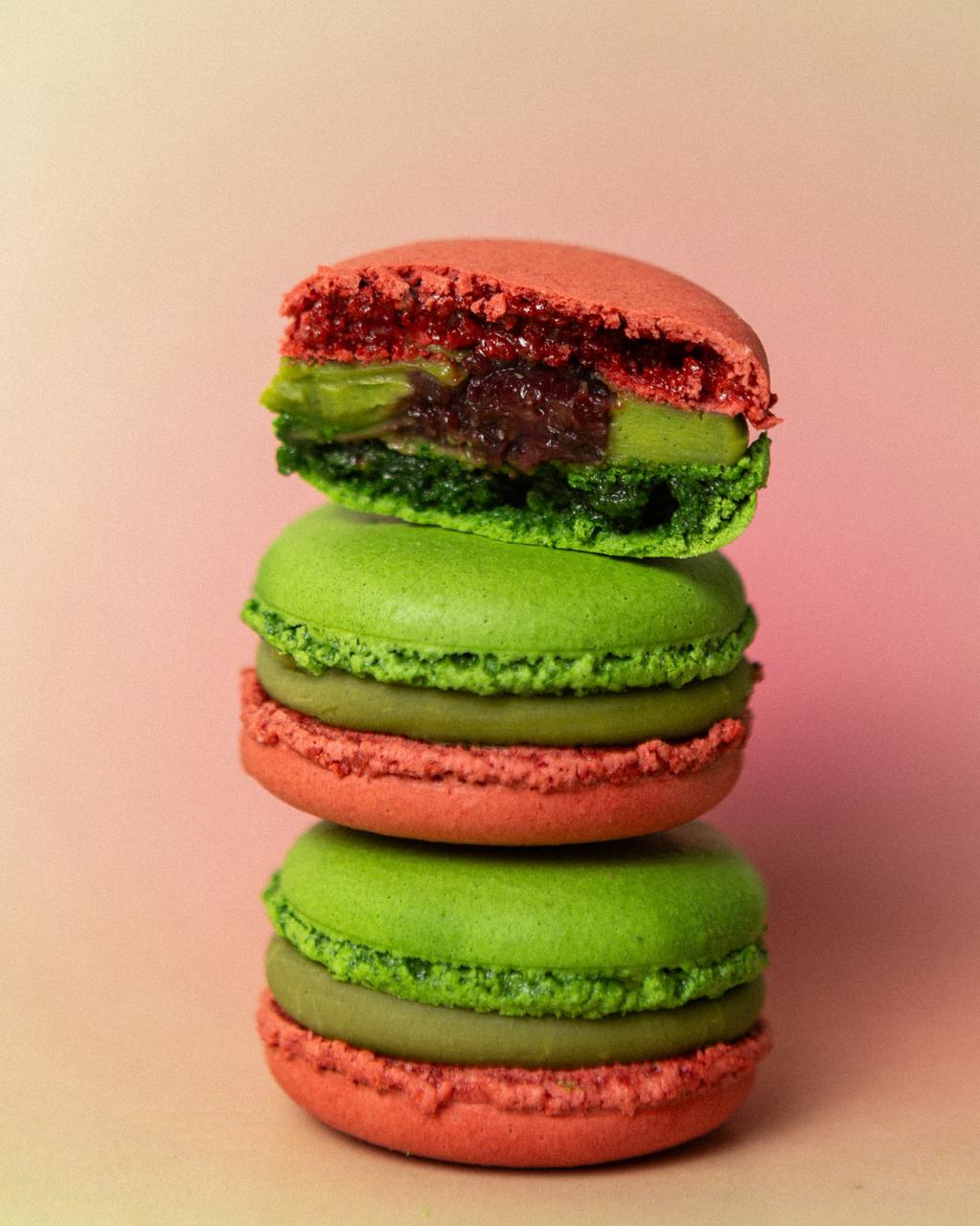 Макарон Матча-вишня - Зображення 2